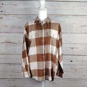 Old Navy Women's Plaid The Boyfriend Shirt